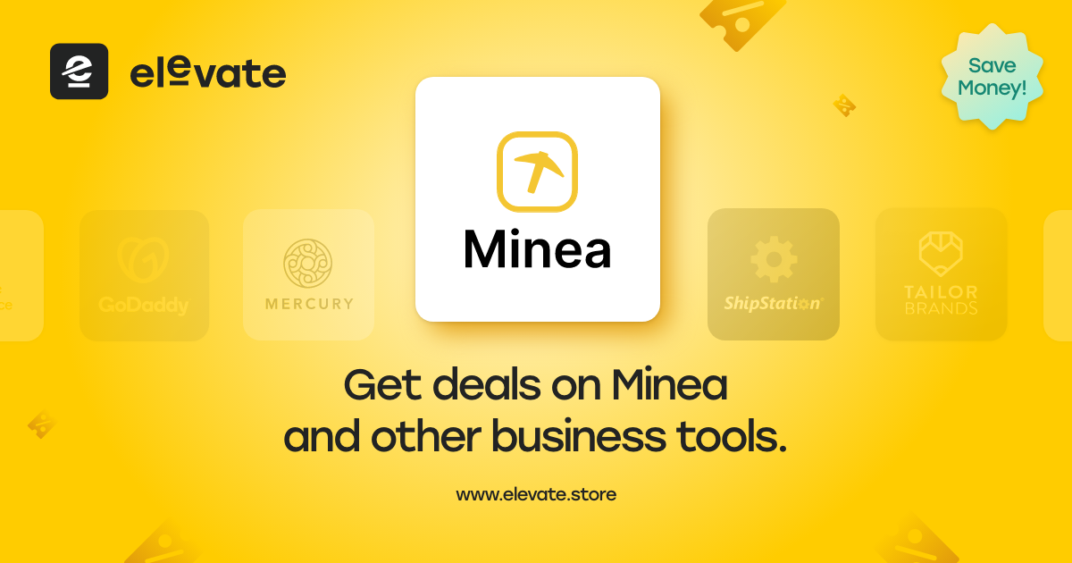 Minea logo - Affiliate Marketing Tool Discount