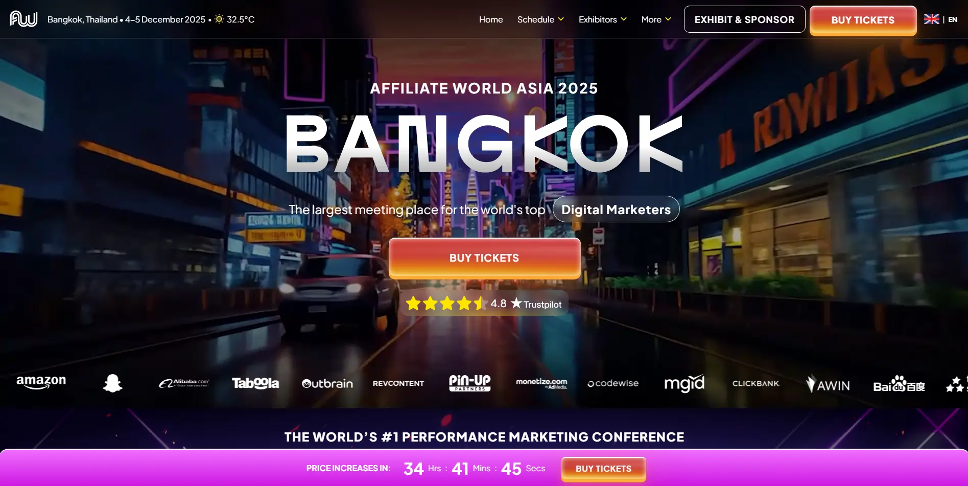 Affiliate World Asia 2025 - Bangkok